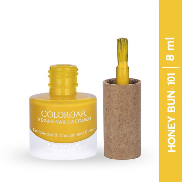 Colorbar Vegan Nail Lacquer-Honey Bun-101 8 ml