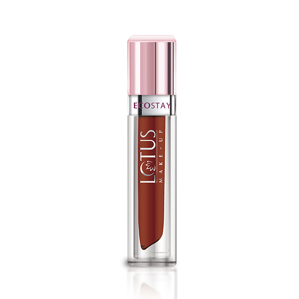 Lotus Makeup Ecostay Matte Lip Lacquer Magical Brown El15 4 gm