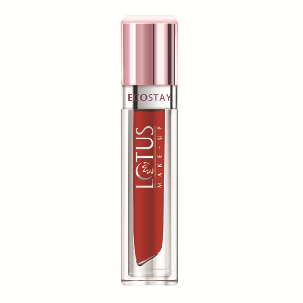 Lotus Makeup Ecostay Matte Lip Lacquer Scarlet Red el08 4 gm