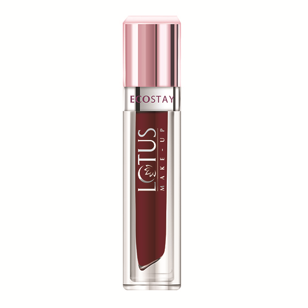 Lotus Makeup Ecostay Matte Lip Lacquer Wine Velvet el11 4 gm