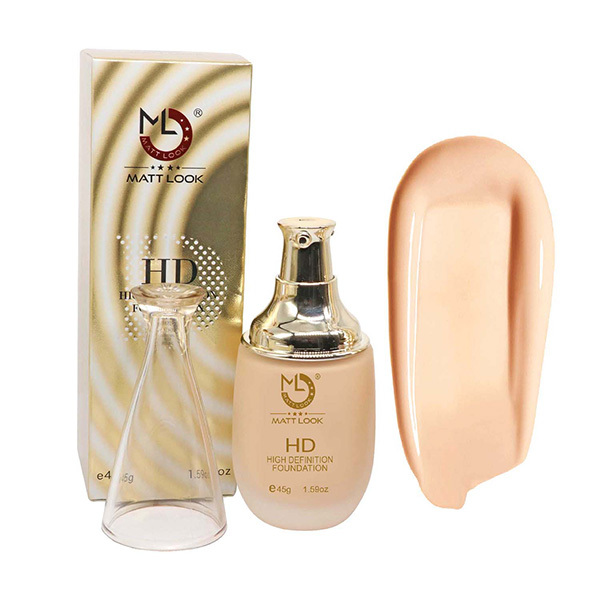 Matt Look High Definition Foundation Clean with Nude Feeling, Sheer Ivory 45 gm