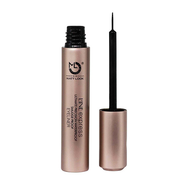 Matt Look Line Express Ultimate Precision Waterproof Smudge Proof Eyeliner, Jet Black 6 ml