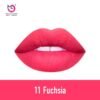 Matt Look Lip Makeup Temptation Liquid Matte Lipstick, Fuchsia 3.5gm