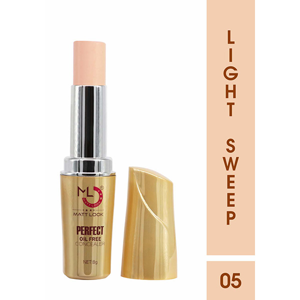 Matt Look Perfect Oil Free Concealer, Makeup 05 Light Sweep 8gm